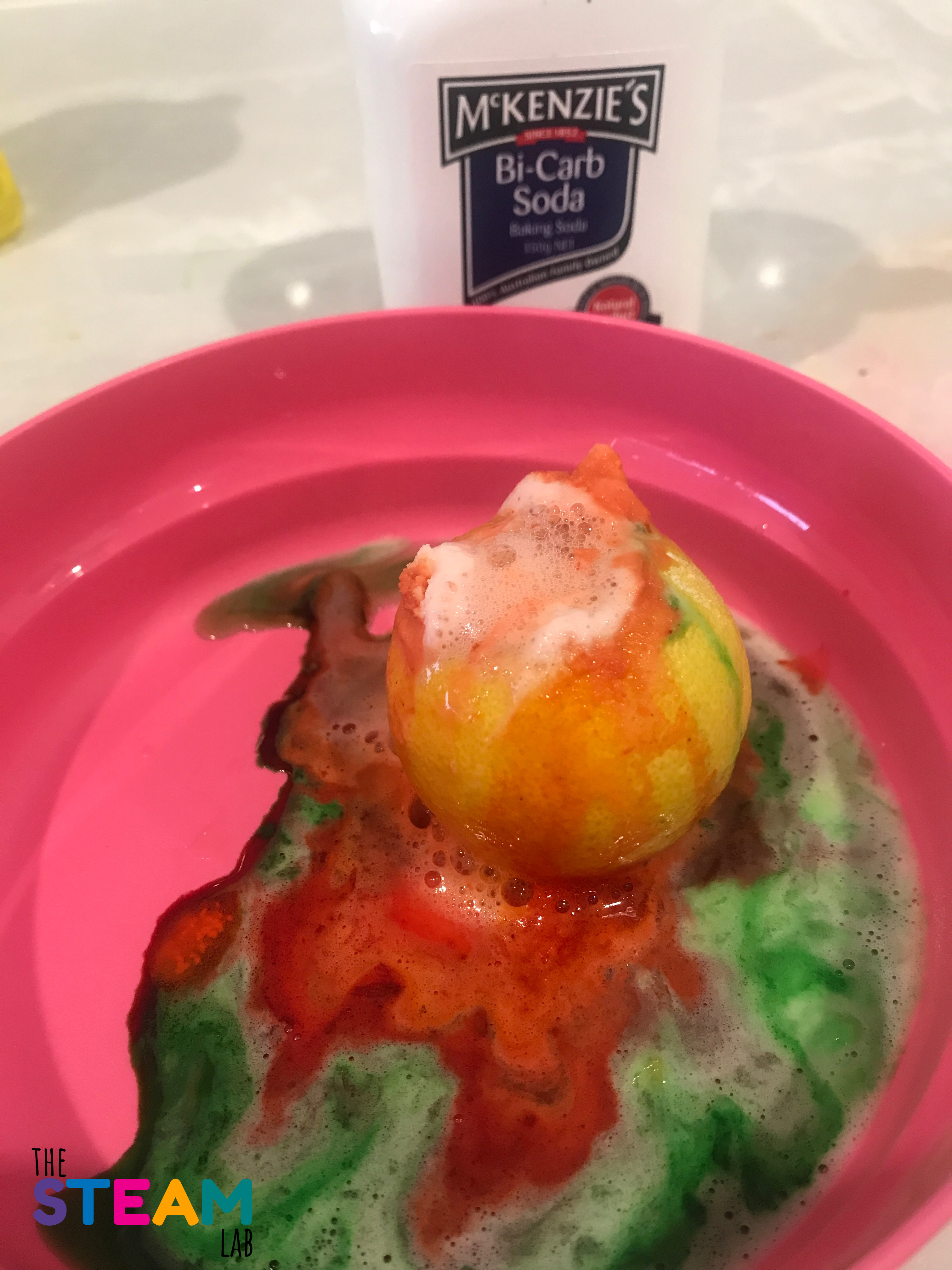 Lemon Volcano The STEAM Lab